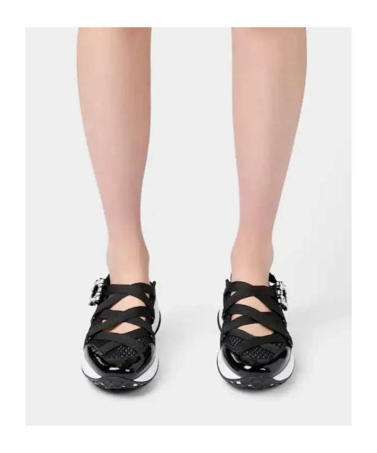 Viv' Run Ballerinas In Fabric
