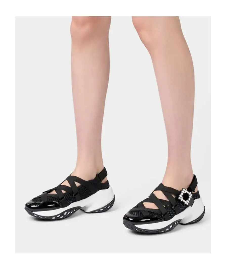 Viv' Run Ballerinas In Fabric
