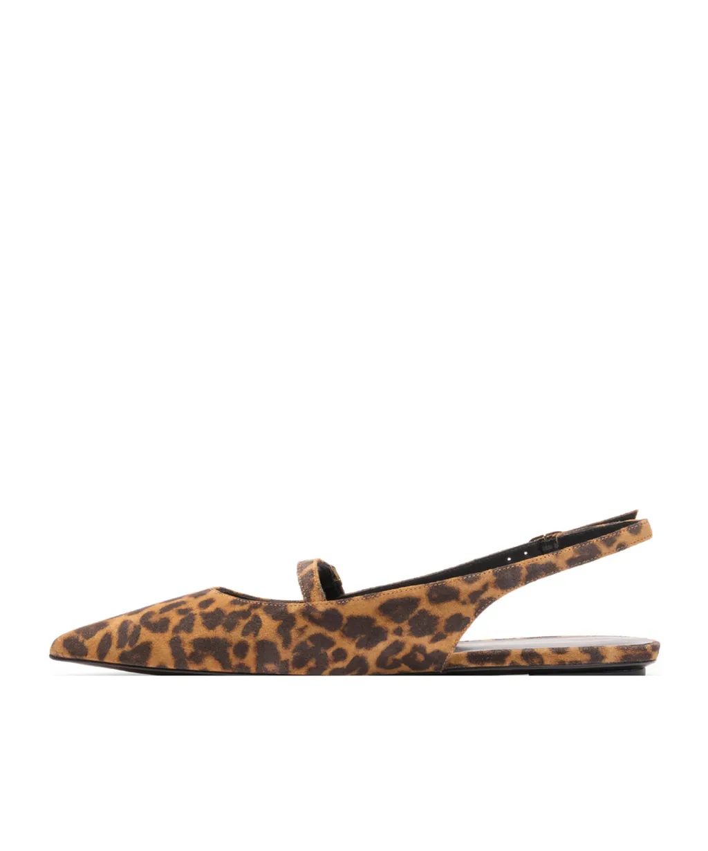 Pointed-Toe Flat Sandals