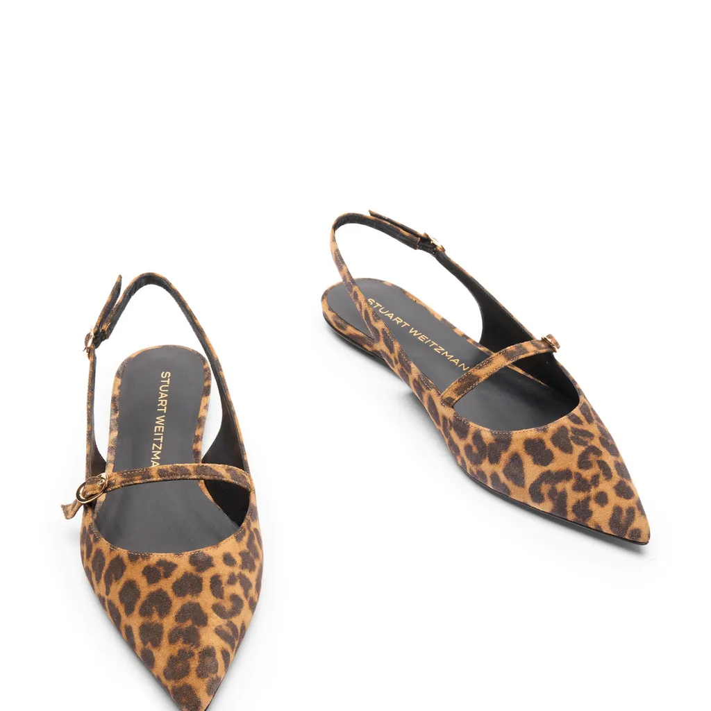 Pointed-Toe Flat Sandals