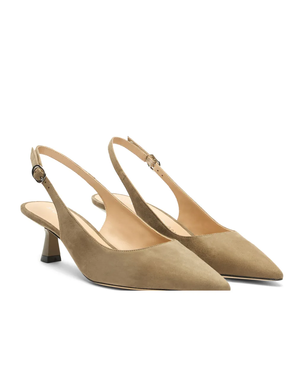 Pointed-Toe High-Heeled Sandals