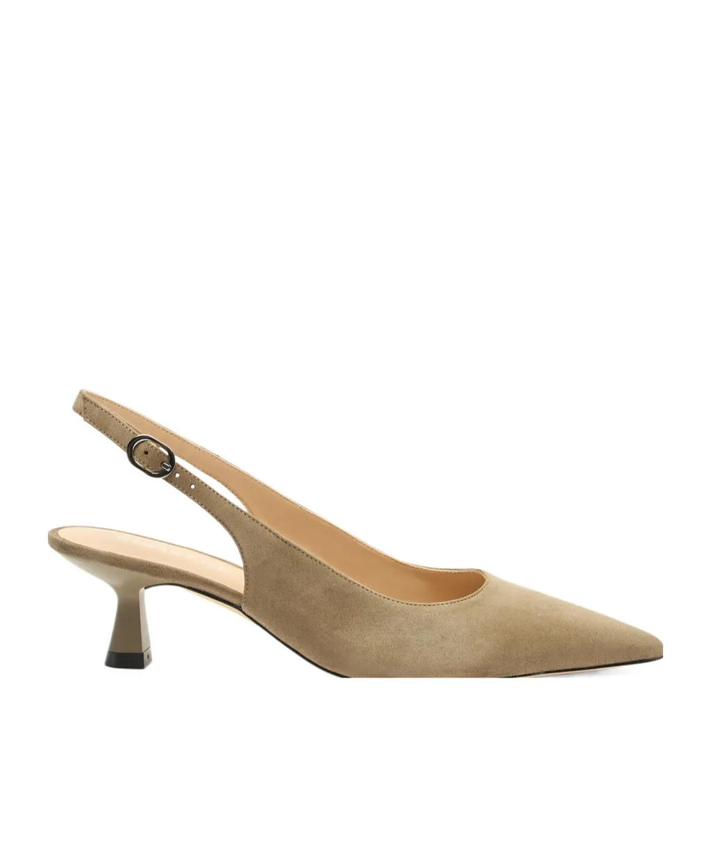 Pointed-Toe High-Heeled Sandals