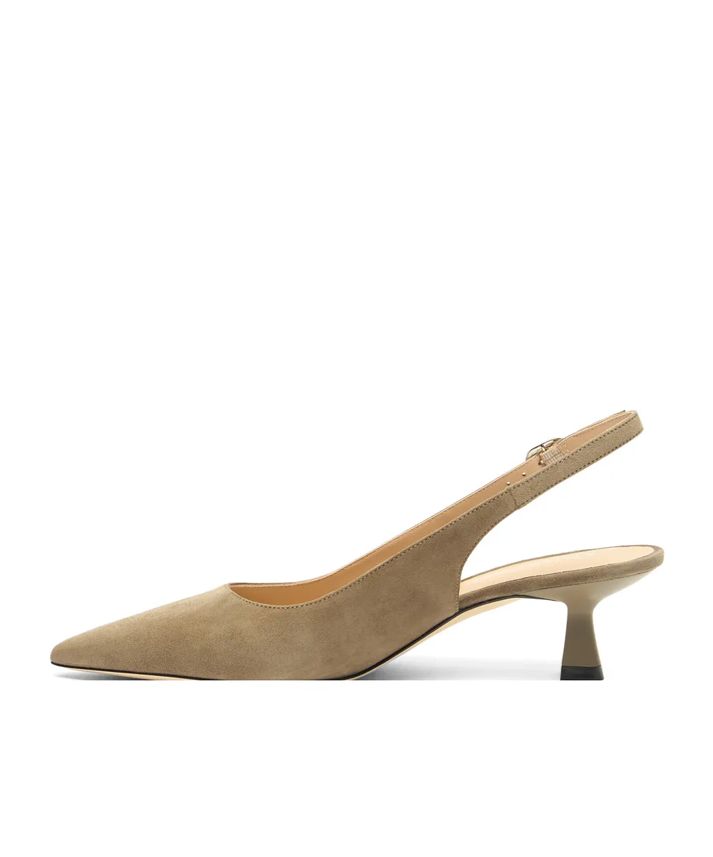 Pointed-Toe High-Heeled Sandals