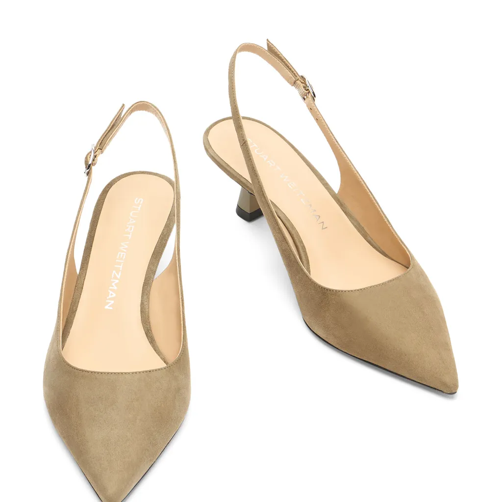 Pointed-Toe High-Heeled Sandals