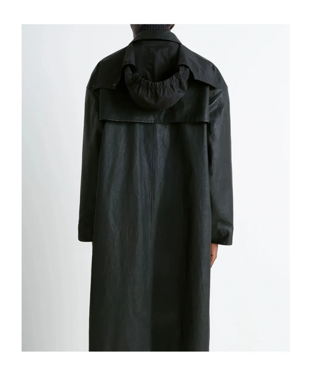 Lemaire Long Sleeved Hooded Coat