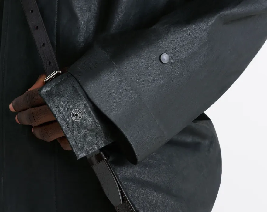 Lemaire Long Sleeved Hooded Coat