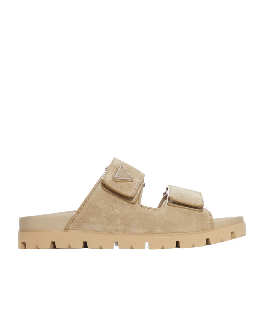 Logo-Appliqué Sandals