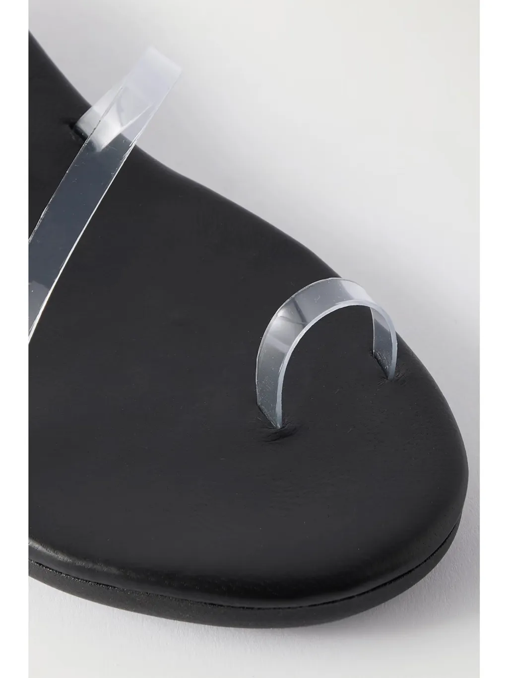 Round-Toe Flat Sandals