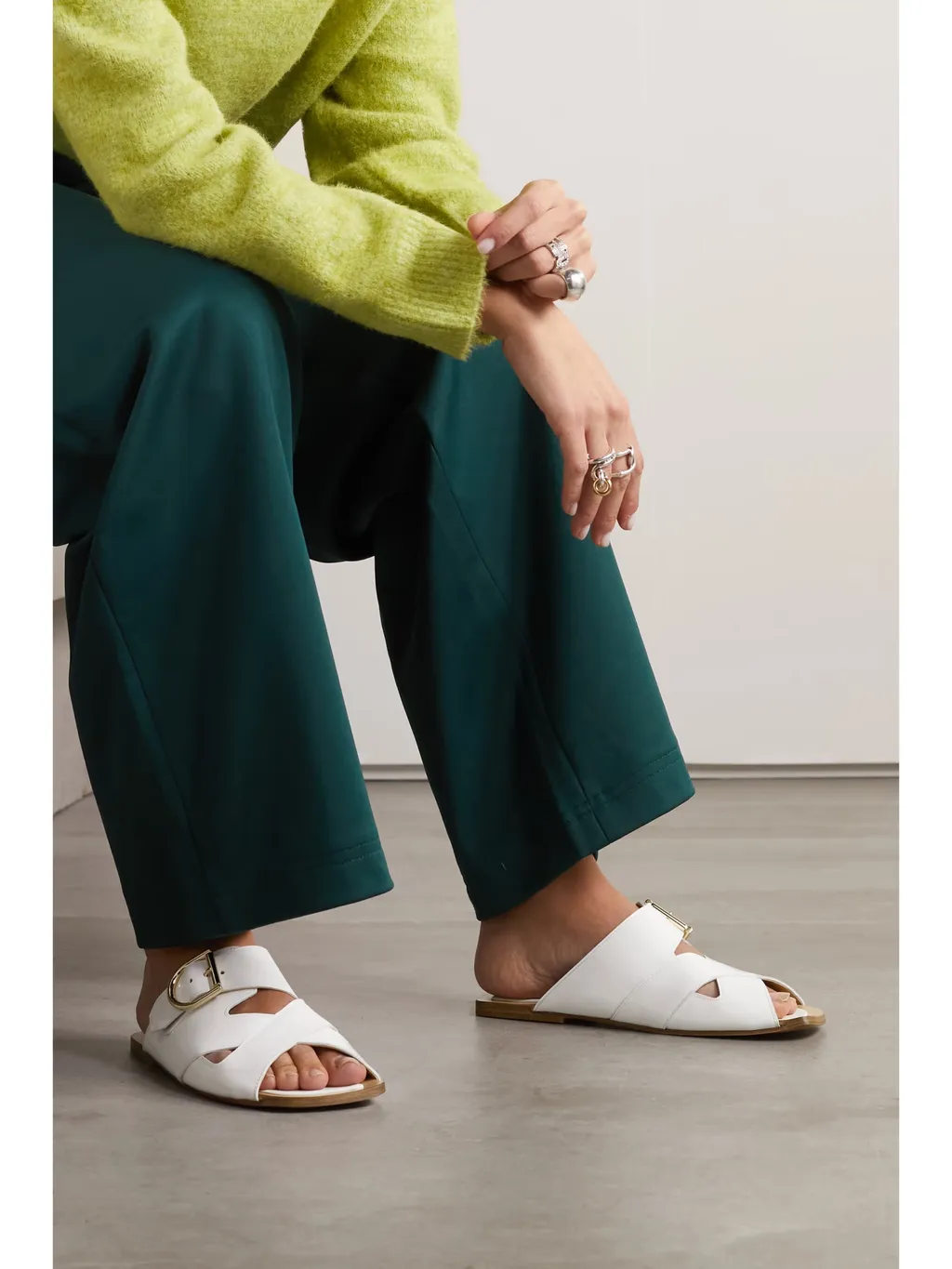 Buckle Slippers