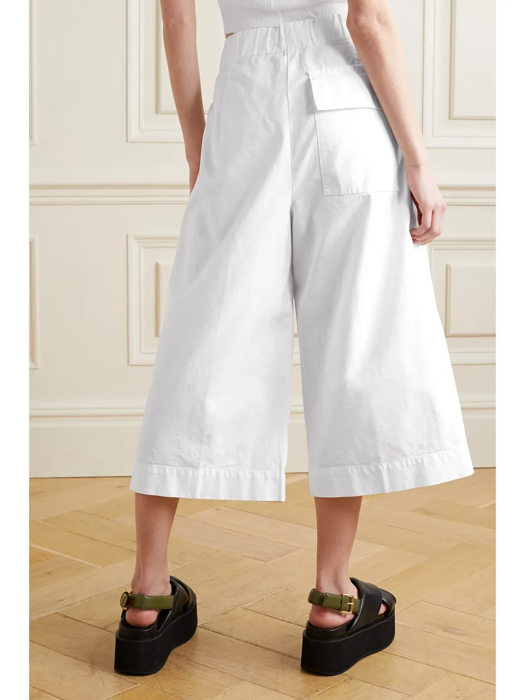 Wide-Leg Casual Pants