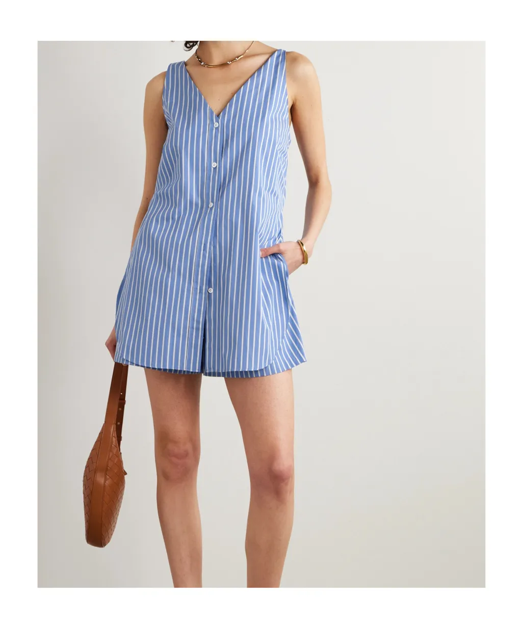 Striped Jumpsuit