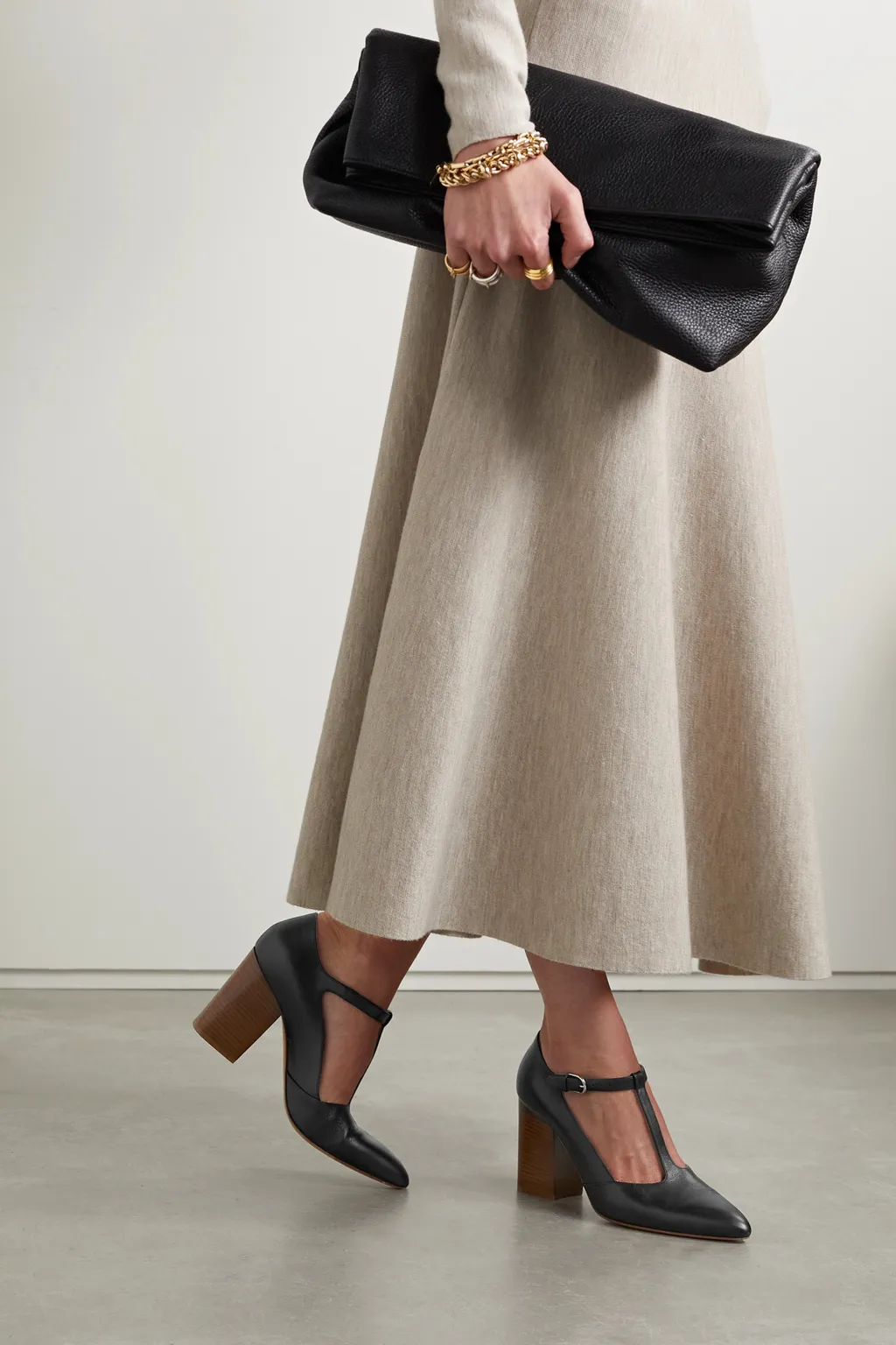 Mary Jane Pointed High Heels