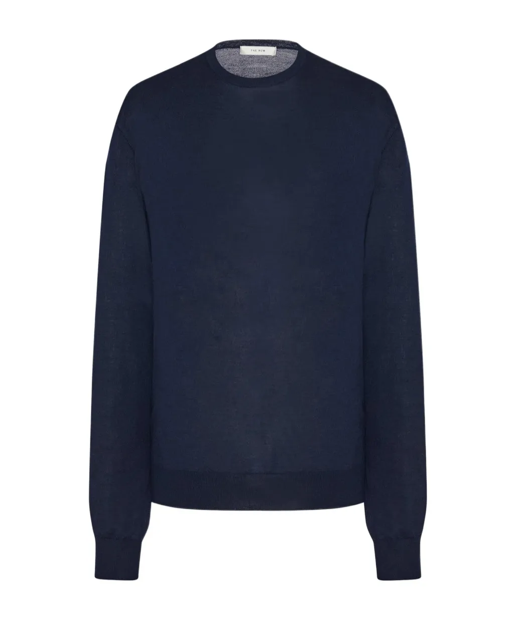 Long-Sleeved Round-Neck Top