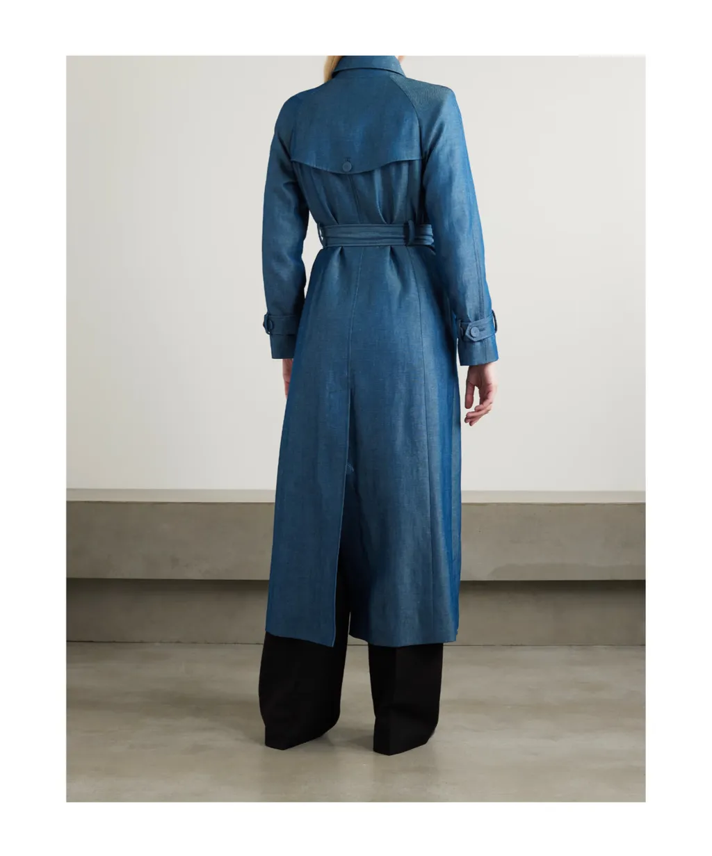Braden Double-Breasted Trench Coat