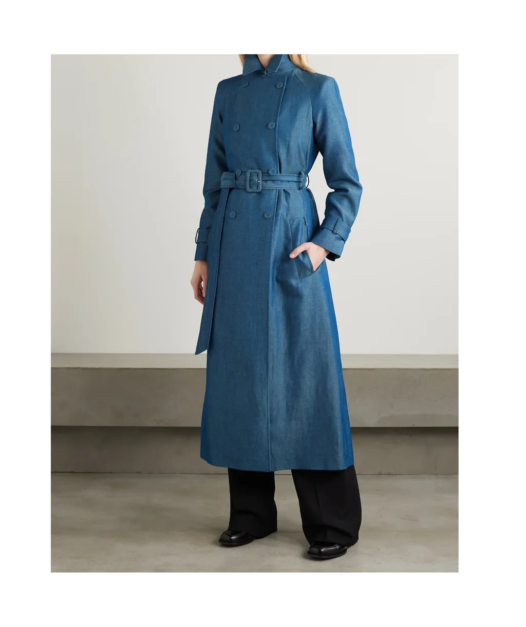 Braden Double-Breasted Trench Coat