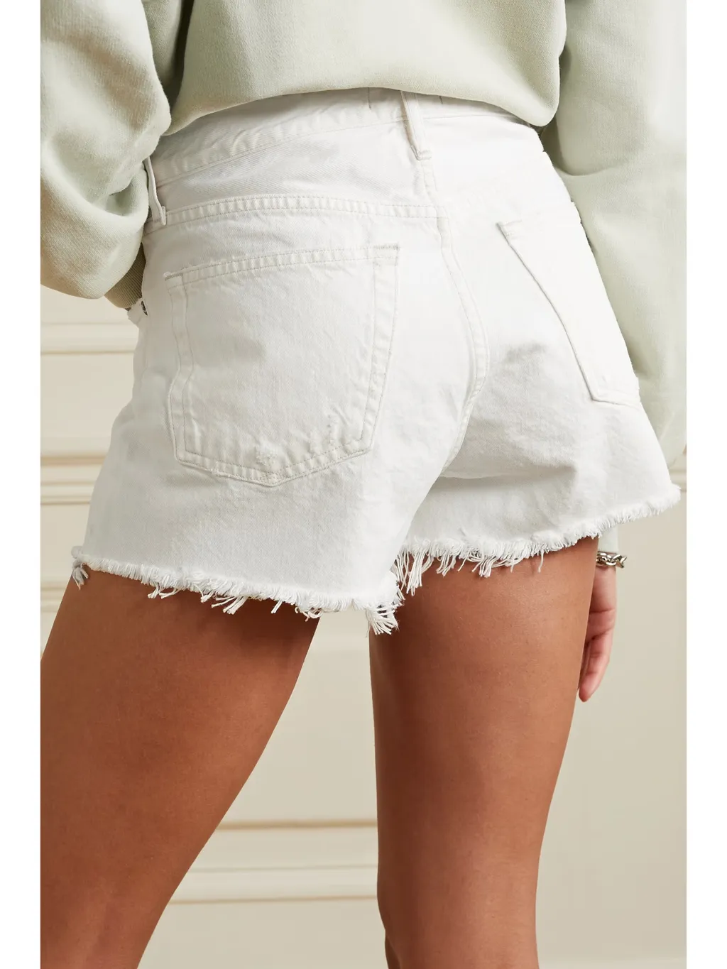 Vintage-Style Denim Shorts
