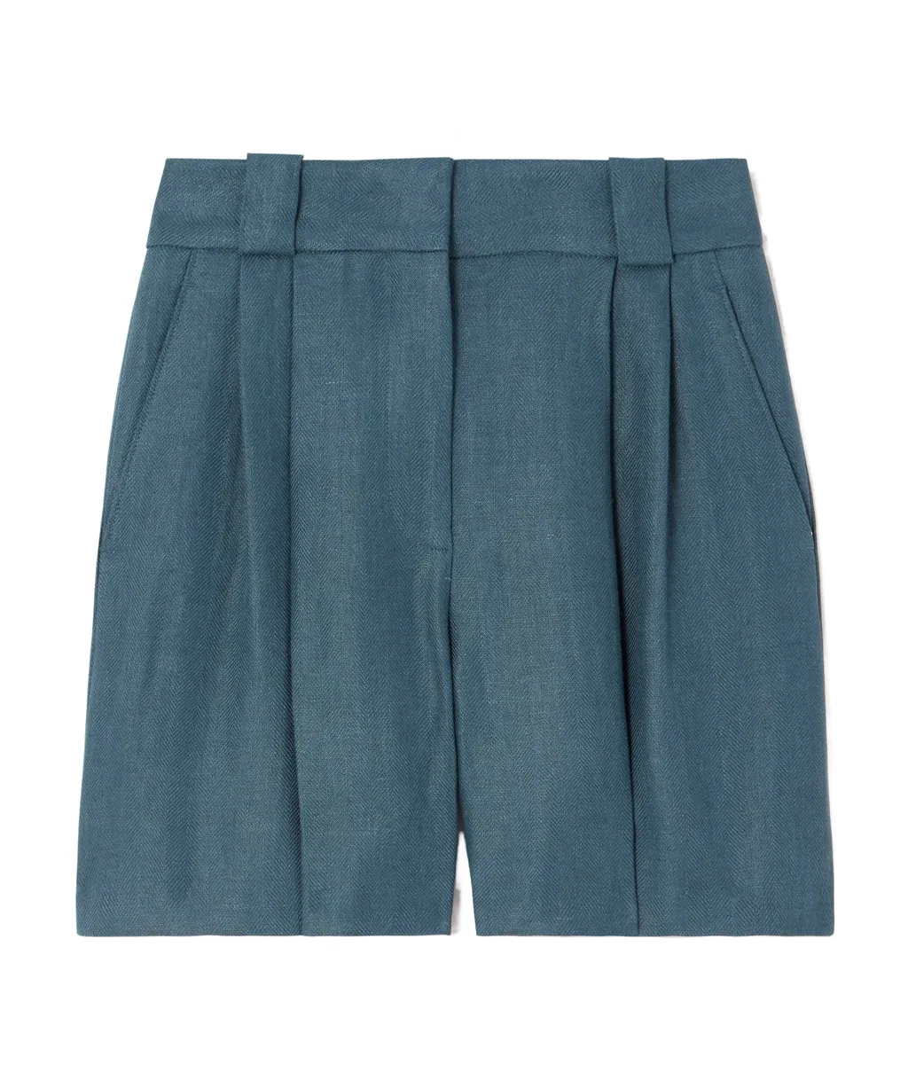 Pleated Shorts