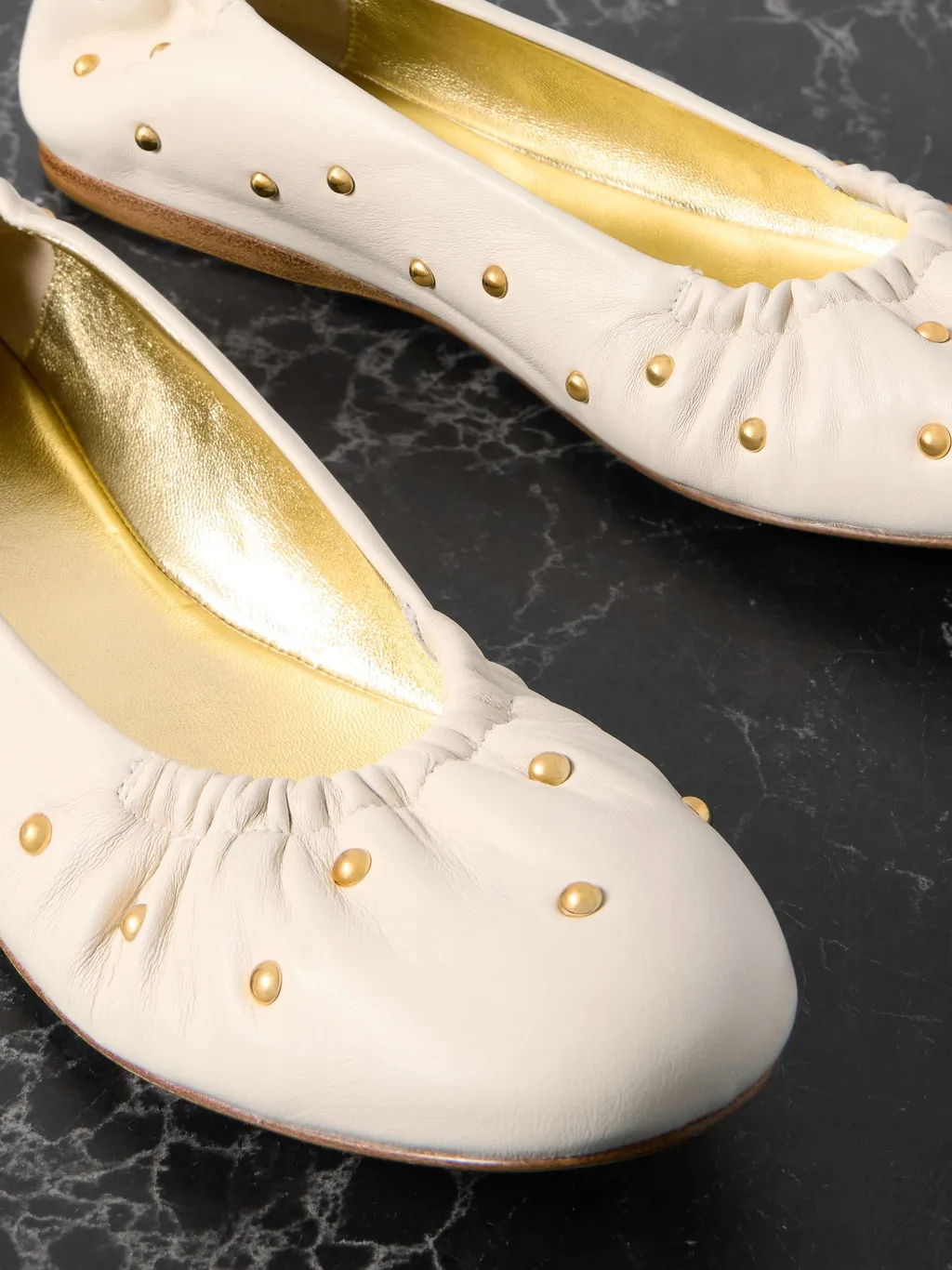 Nailed Ballet Flats