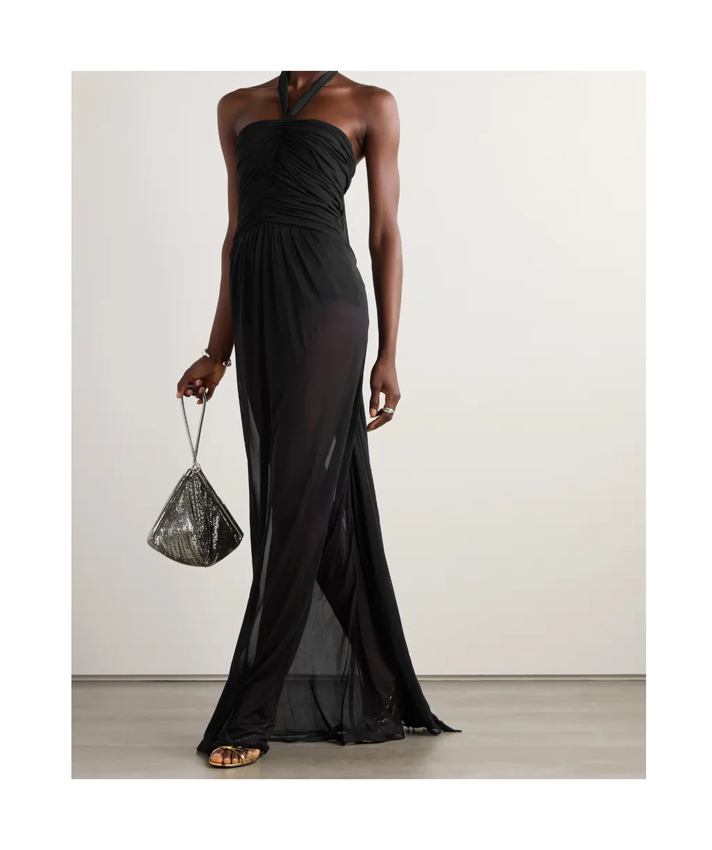 Organza Maxi Dress