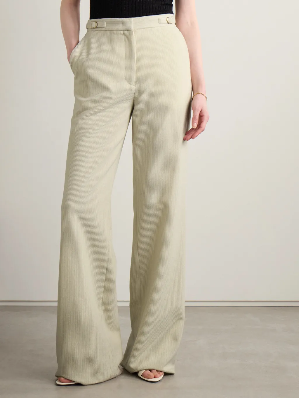 Buckle-Up Casual Pants