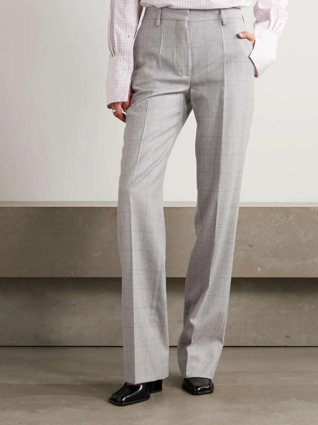 Belt-Loop Casual Pants