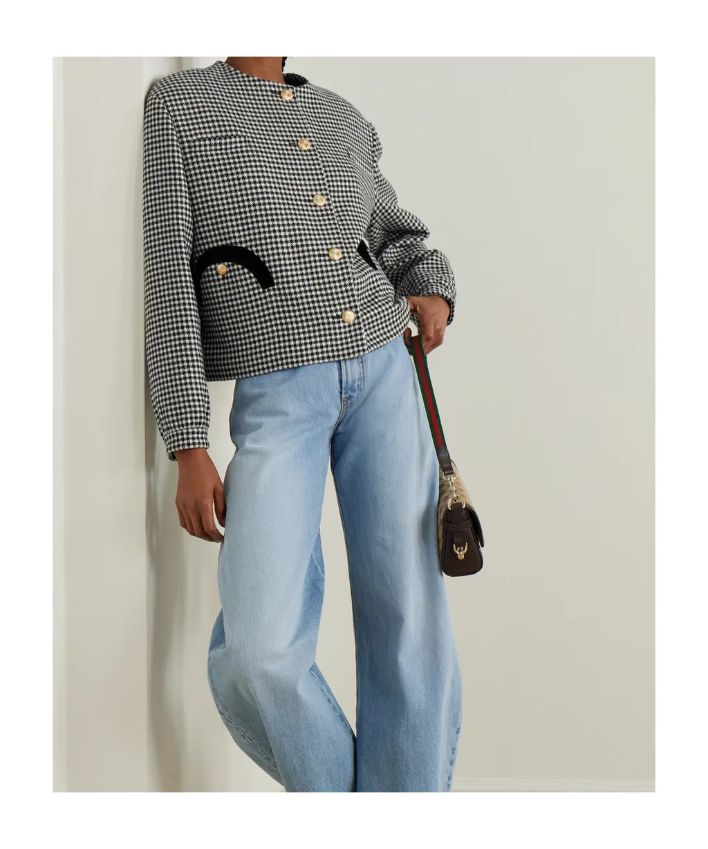Houndstooth Casual Jacket