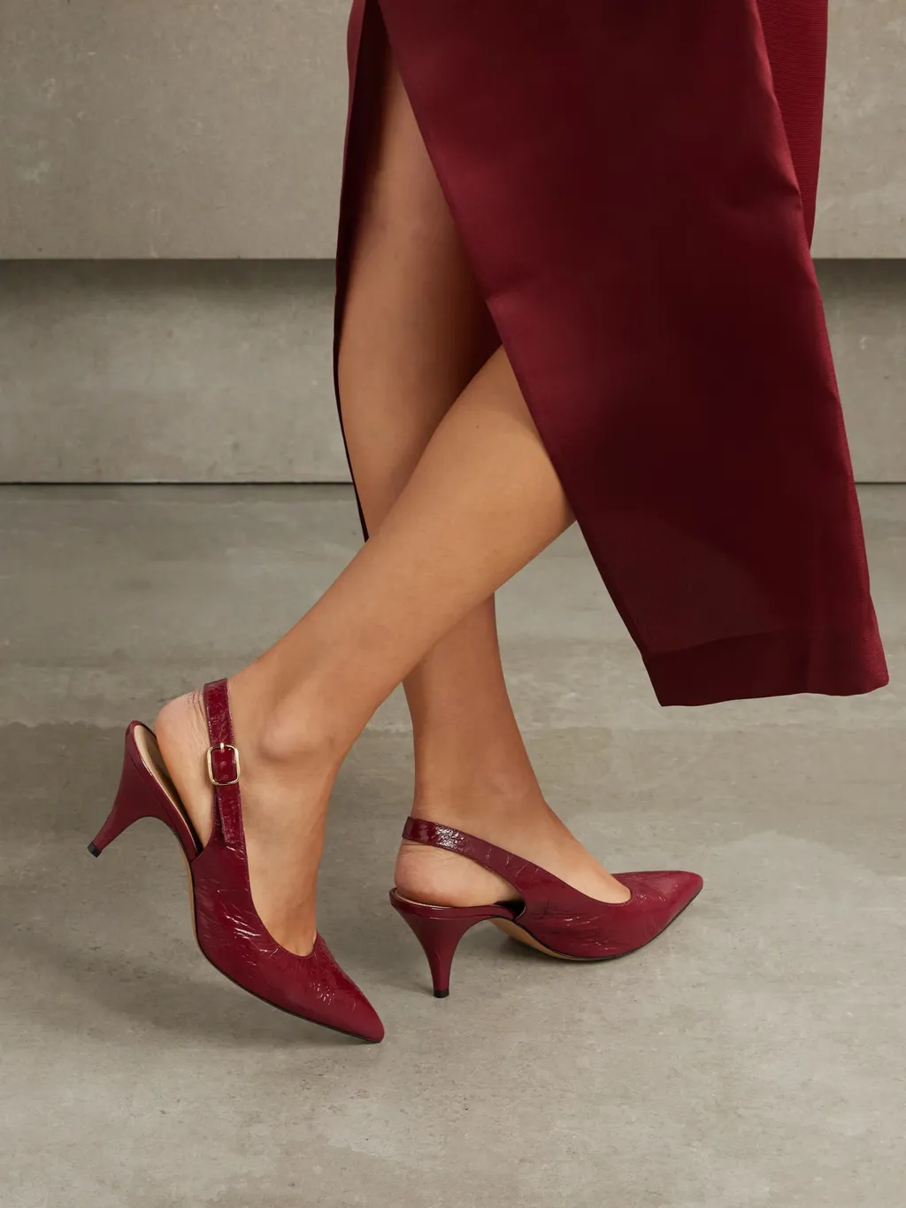 75Mm River Slingback Pumps