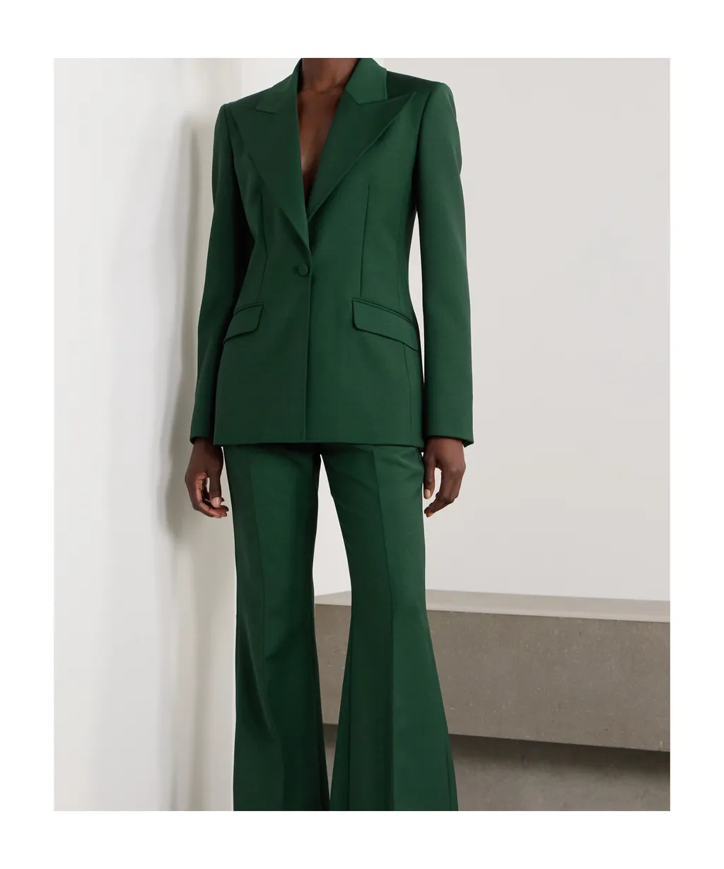 Long-Sleeved Suit Jacket