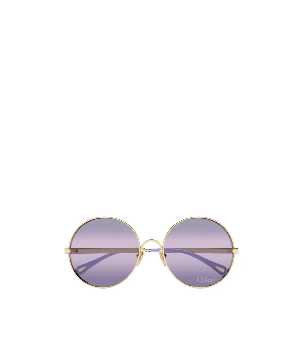 Chlo Eyewear Round-Frame Sunglasses