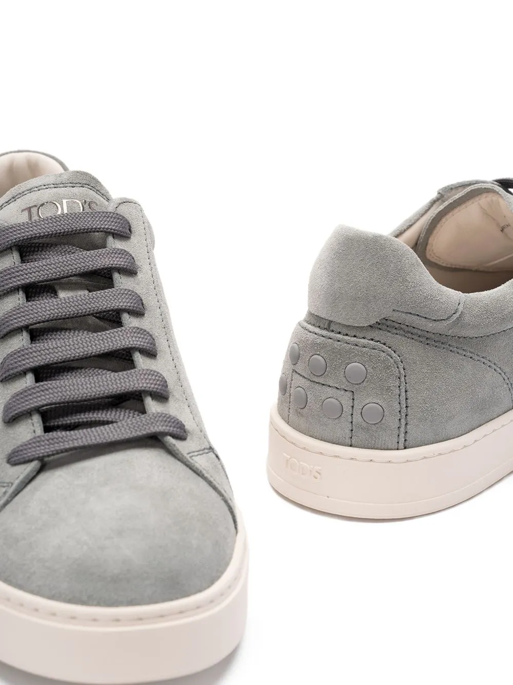 Tod's Logo Printed Round Toe Sneakers