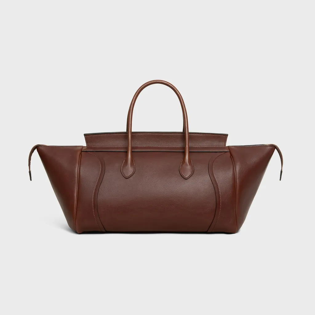 Medium New Luggage In Supple Shiny Lambskin