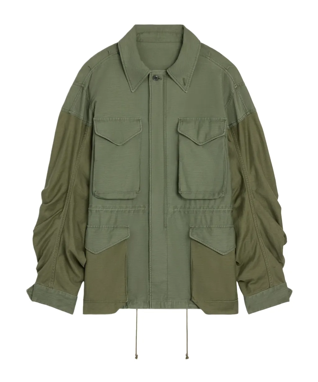 Parka In Cotton Satin