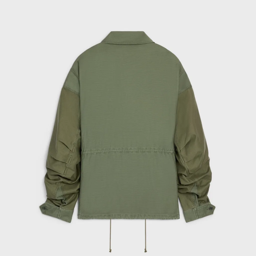 Parka In Cotton Satin