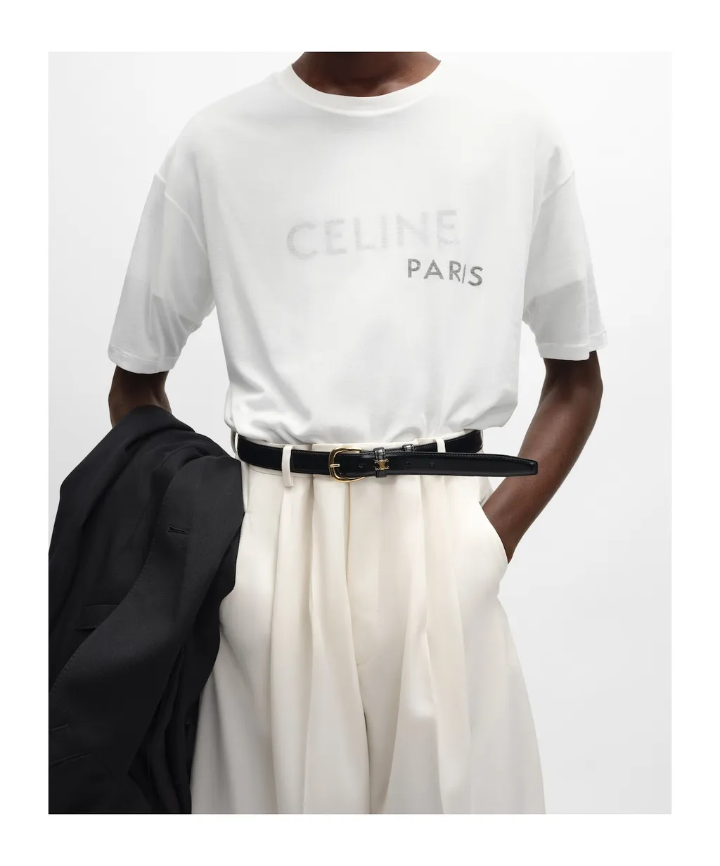 Double Layered T-Shirt In Fine Cotton Jersey