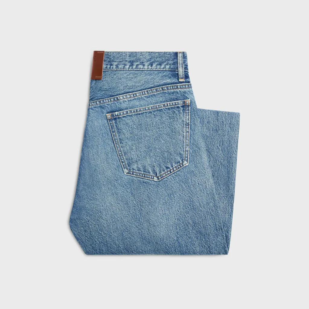 Boyfriend Jeans 001 In Cotton Denim
