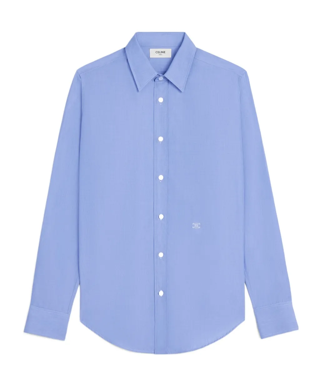 Classic Shirt In Cotton Poplin