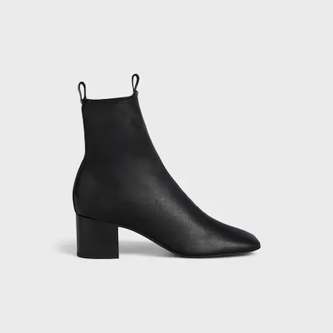 Cheri - Zipped Boot In Stretch Lambskin