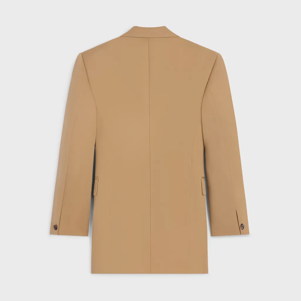 Colonne Jacket In Diagonal Wool