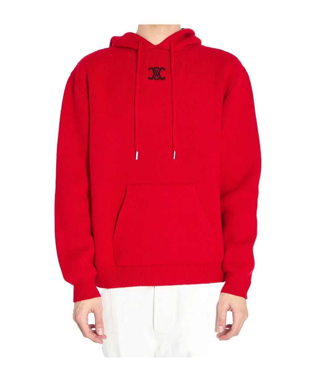 Hooded Sweater In Cashmere