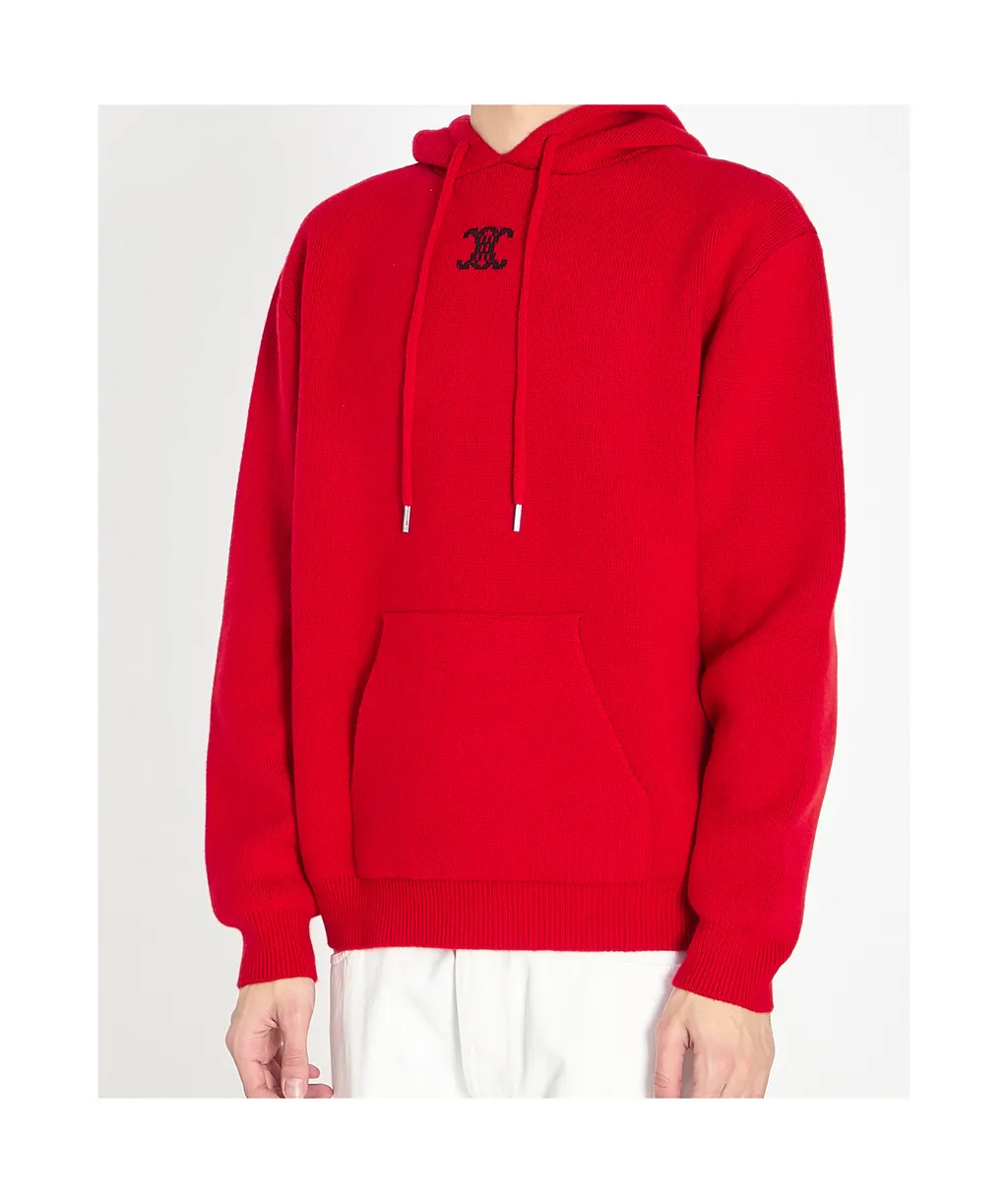Hooded Sweater In Cashmere