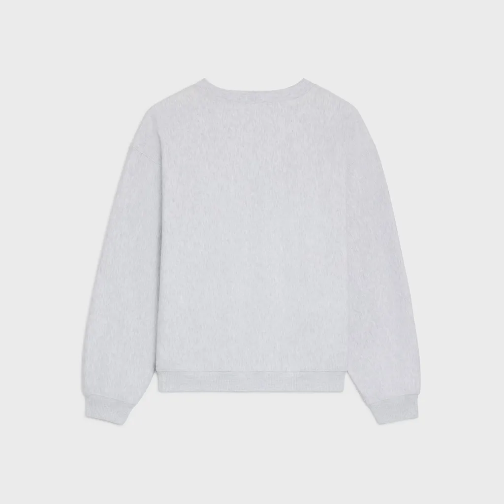 Loose Sweatshirt In Cotton Fleece