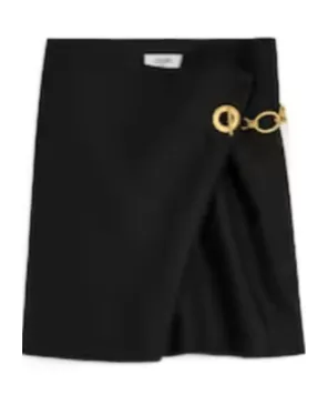 Mini Skirt In Mohair Wool