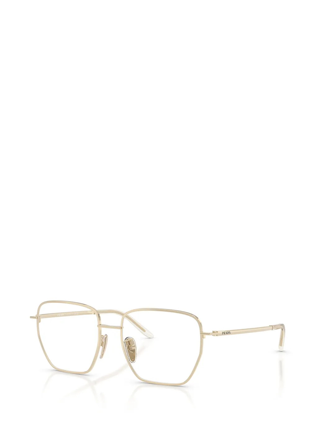 Prada Eyewear Geometric Frame Glasses