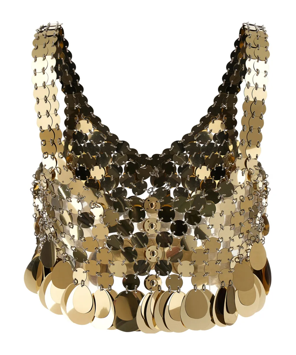 Paco Rabanne Haut Cropped Top