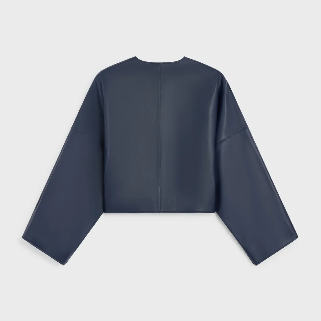 Cardigan Jacket In Lambskin