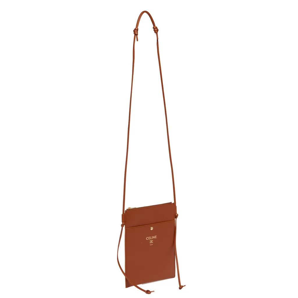 Sharp Pouch In Smooth Lambskin
