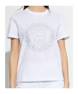 Versace Medusa-Embellished Crewneck T-Shirt