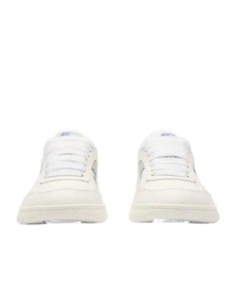 Burberry Checked Detail Low-Top Sneakers