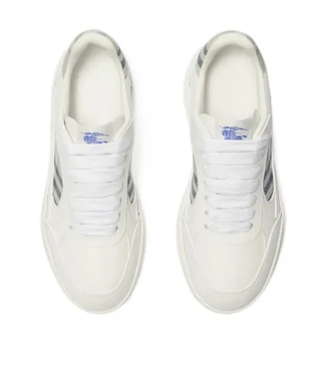 Burberry Checked Detail Low-Top Sneakers