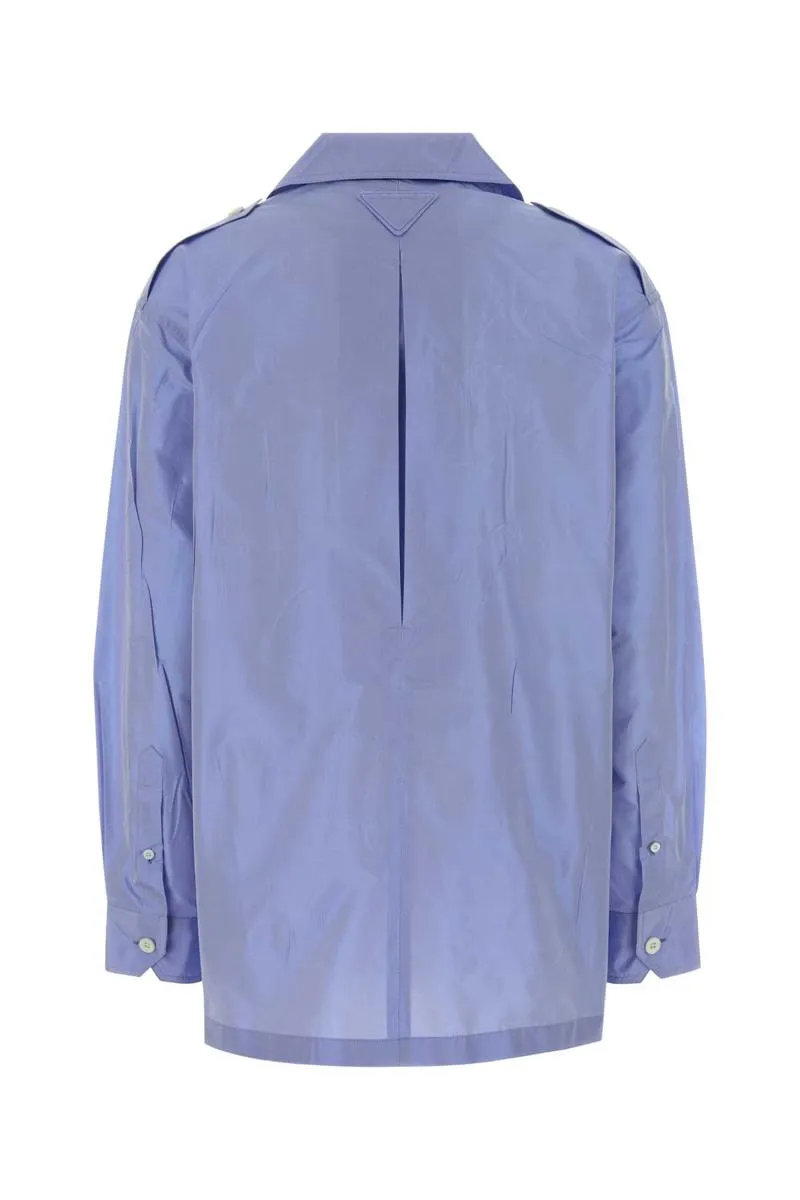 Prada Long-Sleeved Button-Up Shirt